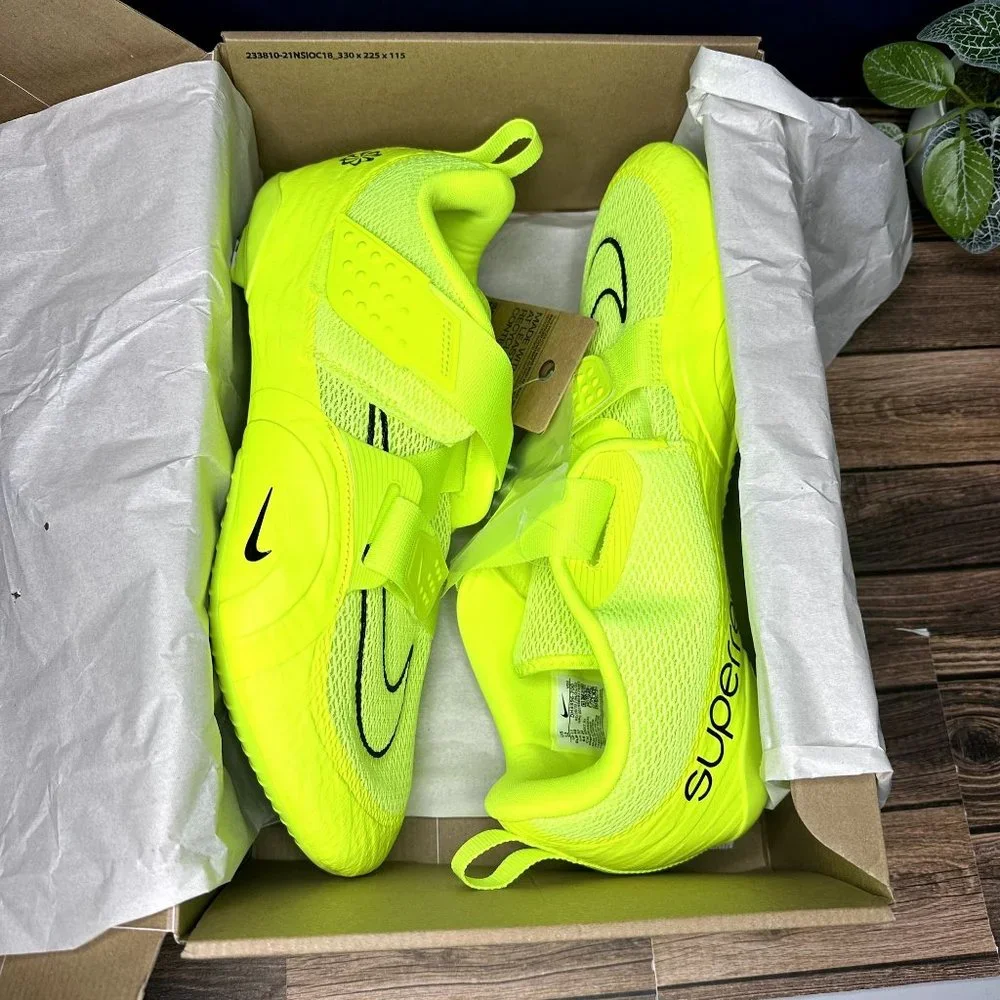 Nike SuperRep Cycle 2 Next Nature Men's Shoes Size 12 NWT *IN BOX* (Volt/Black)